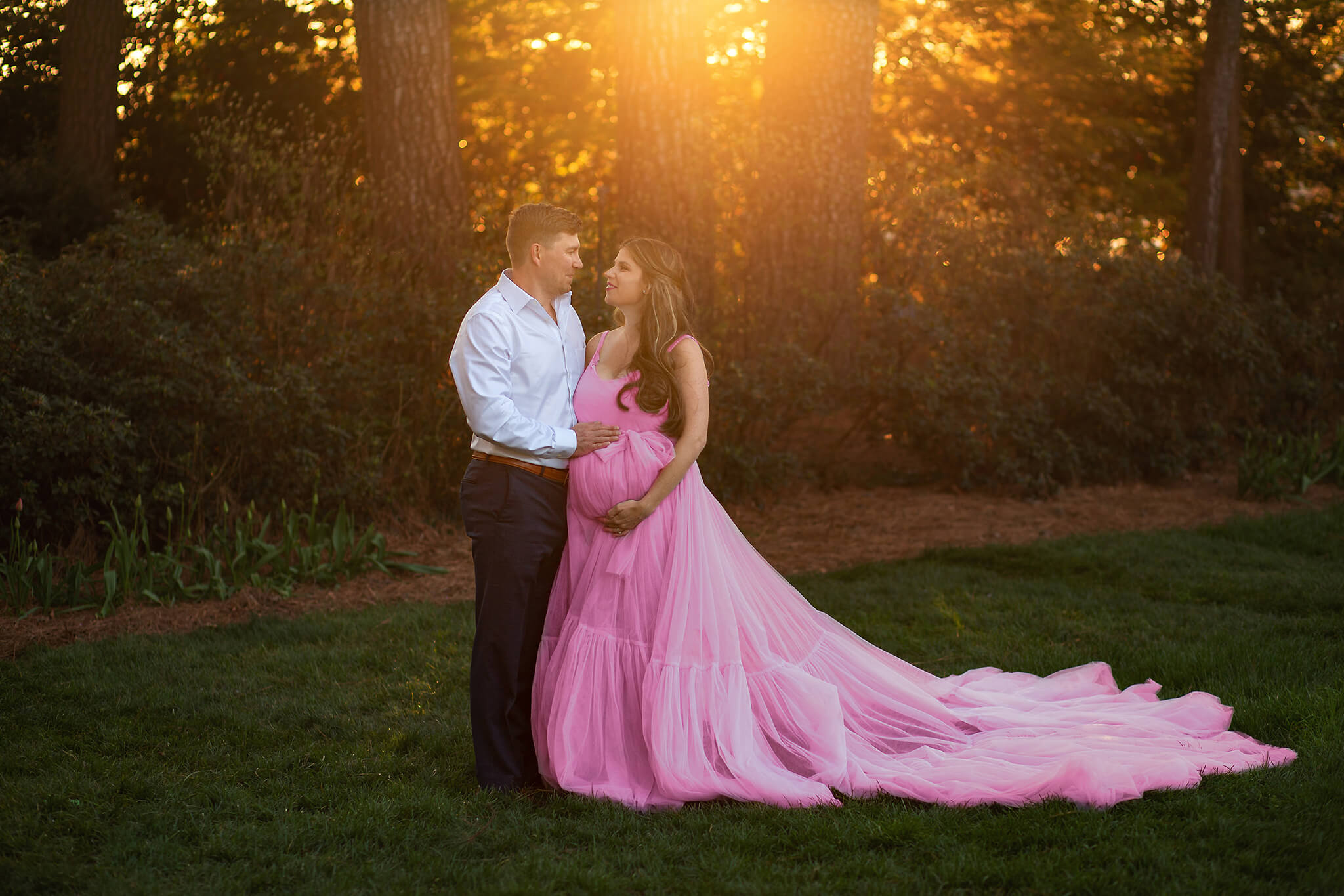 Expectant couple thinking of prenatal chiropractor in Raleigh NC with Greenway Health Center